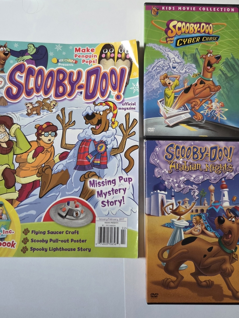 Scooby Doo Magazine And DVDs Set